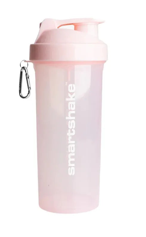 Shaker Lite Series Cotton Pink - 1000 ml - SmartShake - Sporto papildai