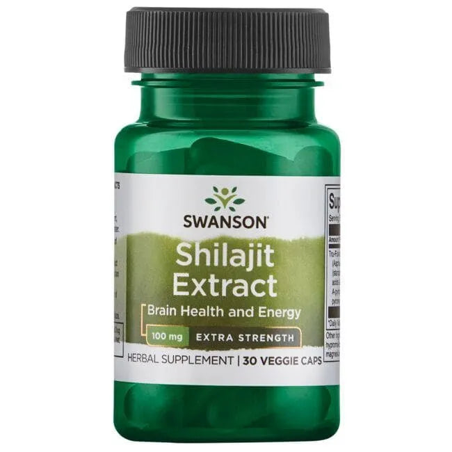 Shilajit Extract - 100 mg - N30 - Swanson - Papildai