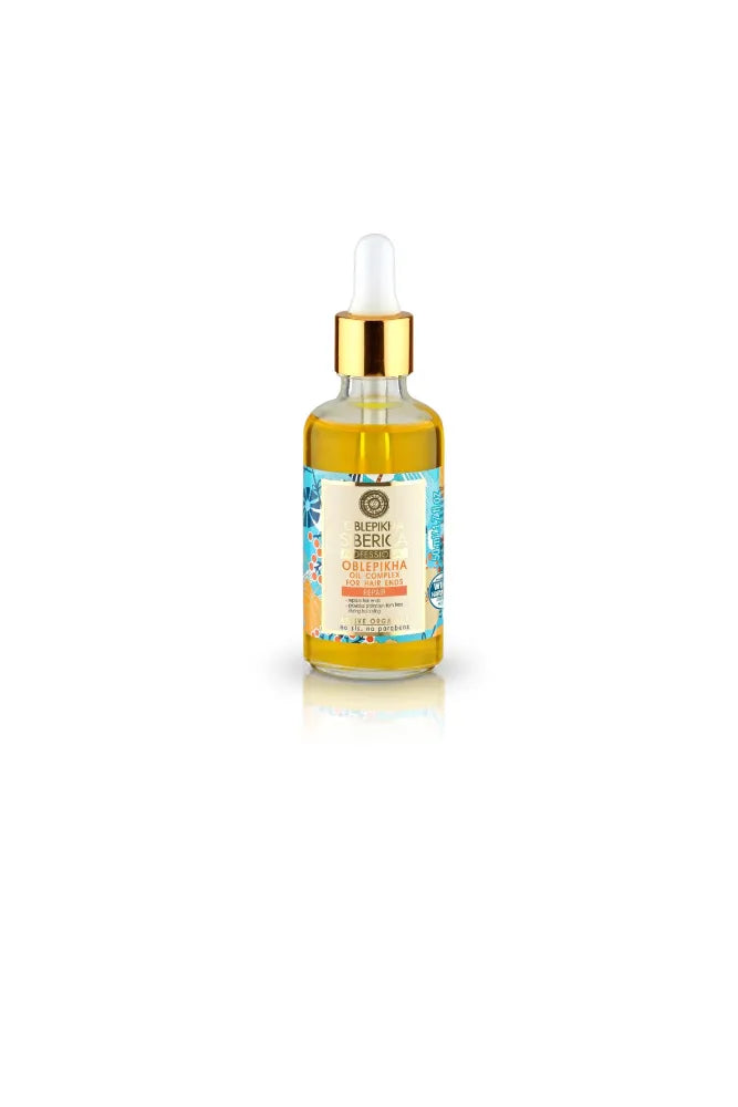 Siberica Oblepikha Professional kompleksinis aliejus pažeistiems galiukams 50ml - Kosmetika