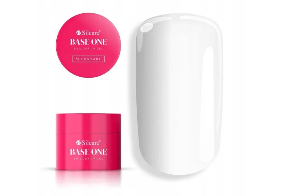 SILCARE Base One Gel Nail Builder - Milk Shake 50 g - Kosmetika