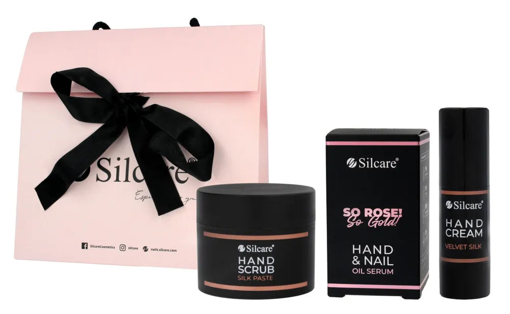 Silcare So Rose rinkinys! Serumas+šveitiklis150 + kremas30ml - Kosmetika