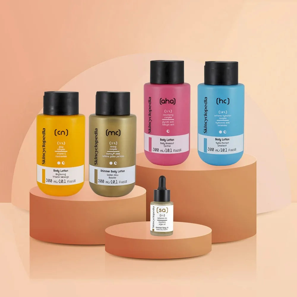 SKINCYCLOPEDIA Funkcinis kūno balzamas su 5% Brightening Complex 300 ml - Kosmetika