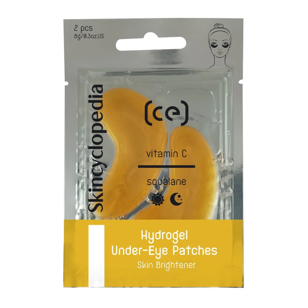 SKINCYCLOPEDIA Hydrogel eye patches su vitaminu C niacinamidu hialurono rūgštimi ir kolagenu - 2 vnt. - Kosmetika