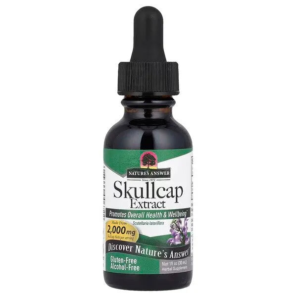 Skullcap Extract - 30 ml - Nature’s Answer - Papildai