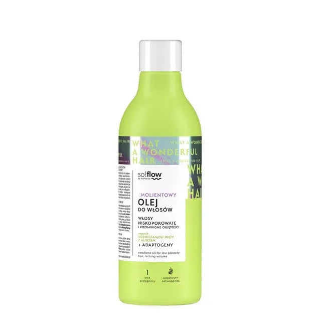 SO!FLOW OIL ŽEMO PORINGUMO PLAUKAMS 150ML - Kosmetika