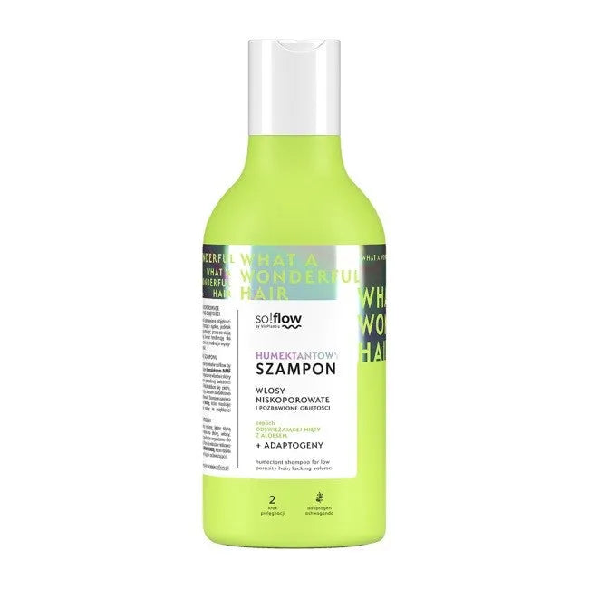 SO!FLOW šampūnas mažai poringiems plaukams 400 ml - Kosmetika