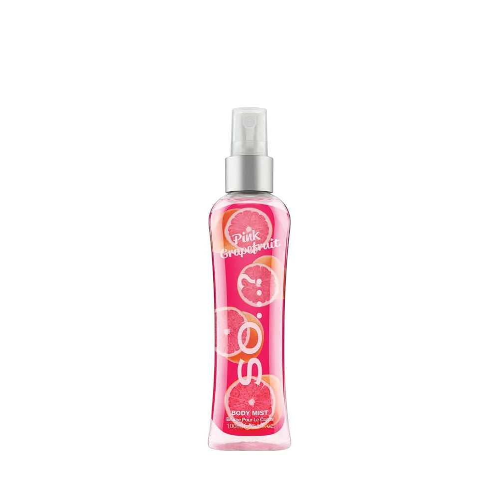 SO...? Pabėgimai! Pink Grapefruit kūno purškiklis 100 ml - Kosmetika