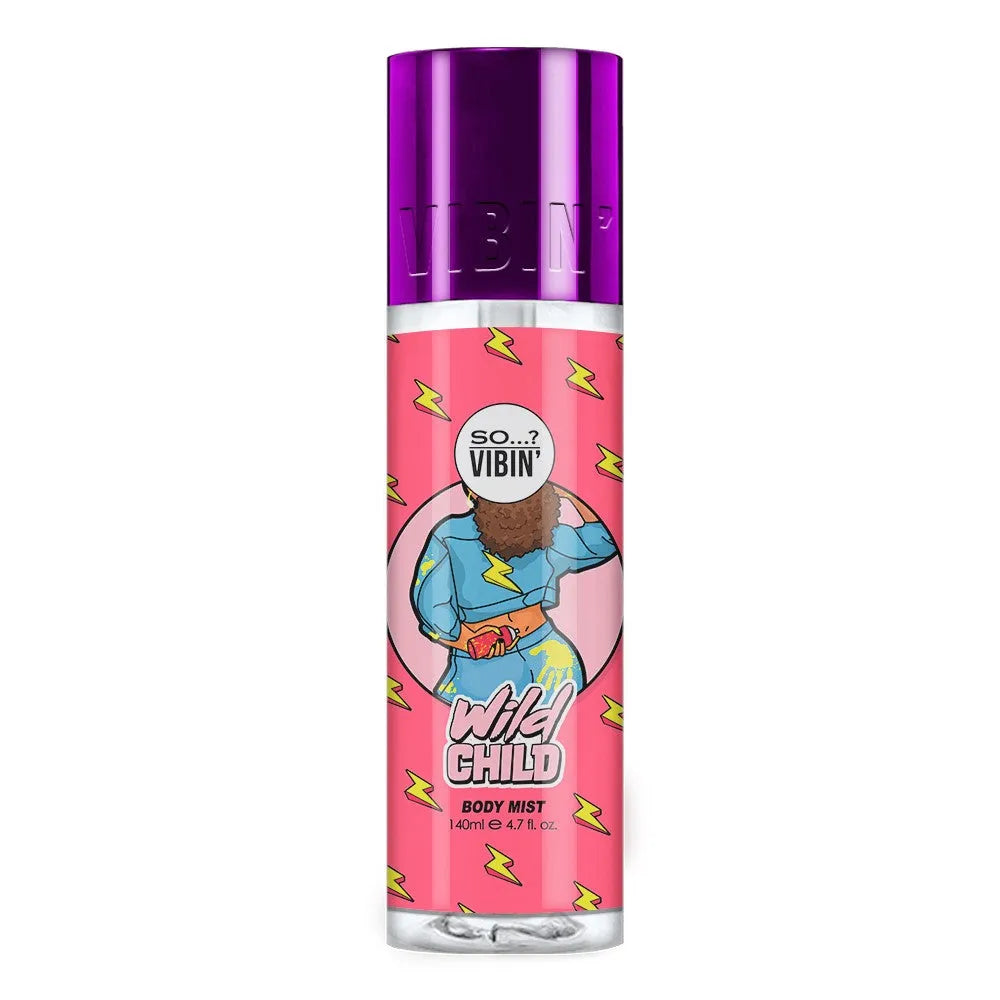 SO...? Vibin Wild Child Kvepiantis Kūno Purškiklis 140 ml - Kosmetika