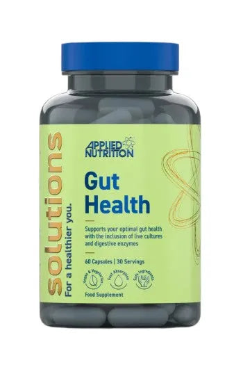 Solutions Gut Health - 60 caps - Applied Nutrition - Sporto papildai
