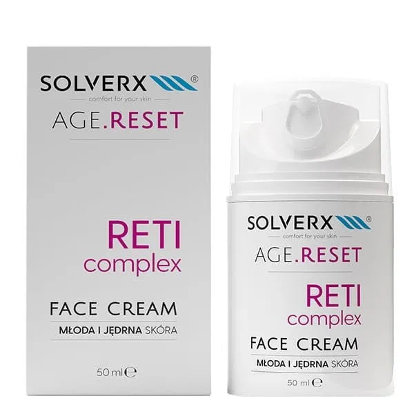SOLVERX Age.Reset Day and Night Reti Complex Face Cream 50 ml - Kosmetika