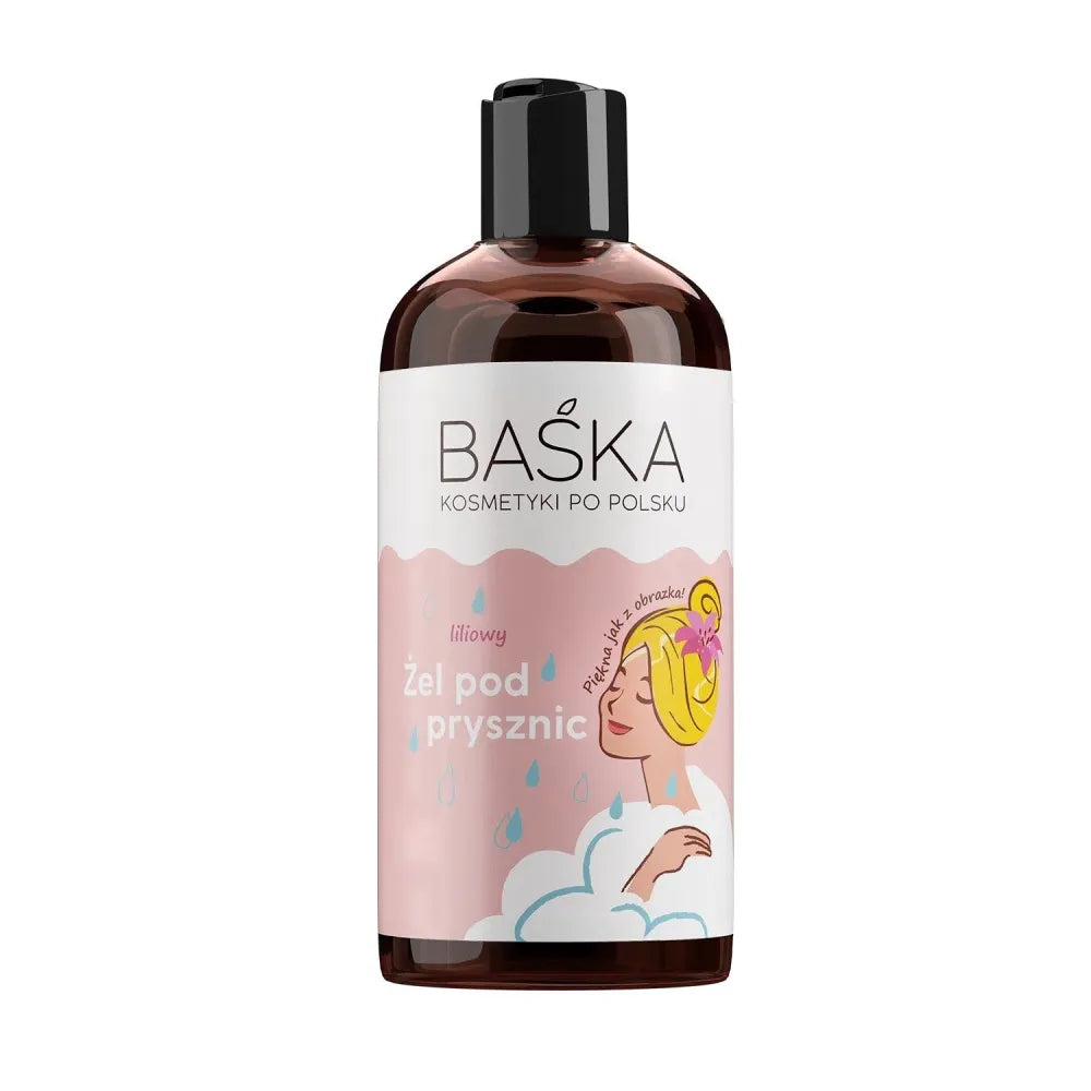SOLVERX Baśka Shower Gel - alyvų 500 ml - Kosmetika