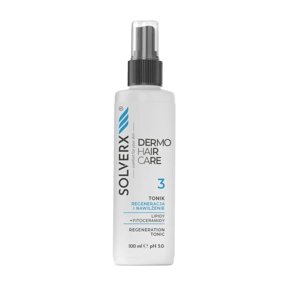 SOLVERX Dermo Hair Cleanser Regeneration and Hydration 100 ml. - Kosmetika