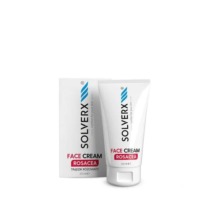 SOLVERX Rosacea Face Cream rožinė dėmė 50 ml - Kosmetika