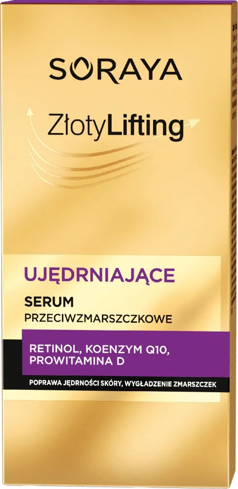 SORAYA Golden Lifting Firming Anti-Wrinkle Serum 1 vnt. - Kosmetika
