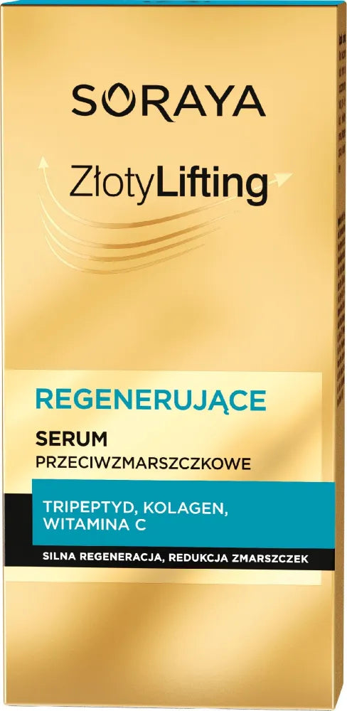 SORAYA Golden Lifting Regeneruojantis Anti-Raukšlių Serumas 1 vnt - Kosmetika