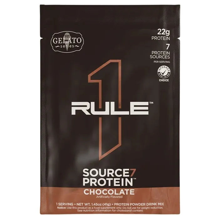 Source7 Protein Chocolate Gelato - 41g (1 serving) - Rule One - Sporto papildai
