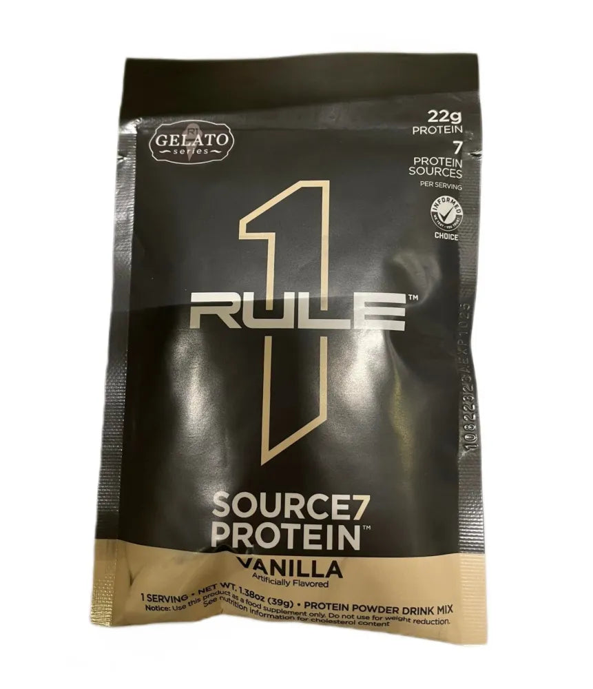 Source7 Protein Vanilla Gelato - 39g (1 serving) - Rule One - Sporto papildai