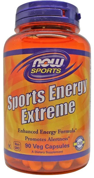 Sports Energy Extreme - 90 vcaps - NOW Foods - Papildai