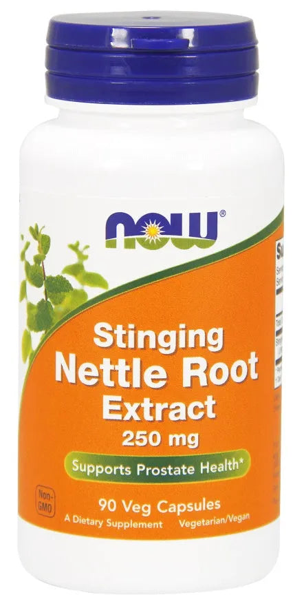 Stinging Nettle Root Extract 250mg - 90 vcaps - NOW Foods - Papildai
