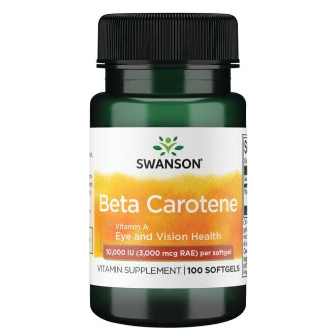 Beta Carotene - Beta karotinas - 10000 IU - N100 - Swanson