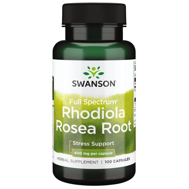 Rhodiola Rosea Root - Stresui mažinti - 400 mg - N100 - Swanson