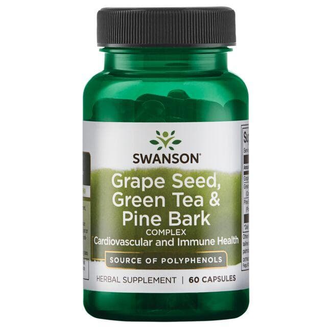 Grape Seed, Green Tea & Pine Bark Complex - N60 - Swanson