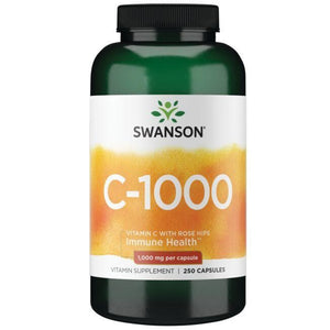 C-1000 - Vitaminas C - 1000 mg - N250 - Swanson - Vaistine1.lt