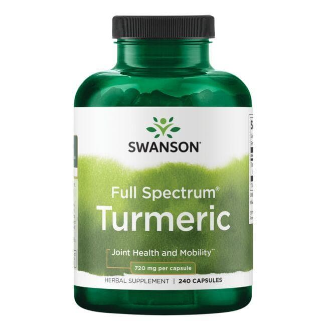 Turmeric Full Spectrum - Ciberžolė - 720 mg - N240 - Swanson