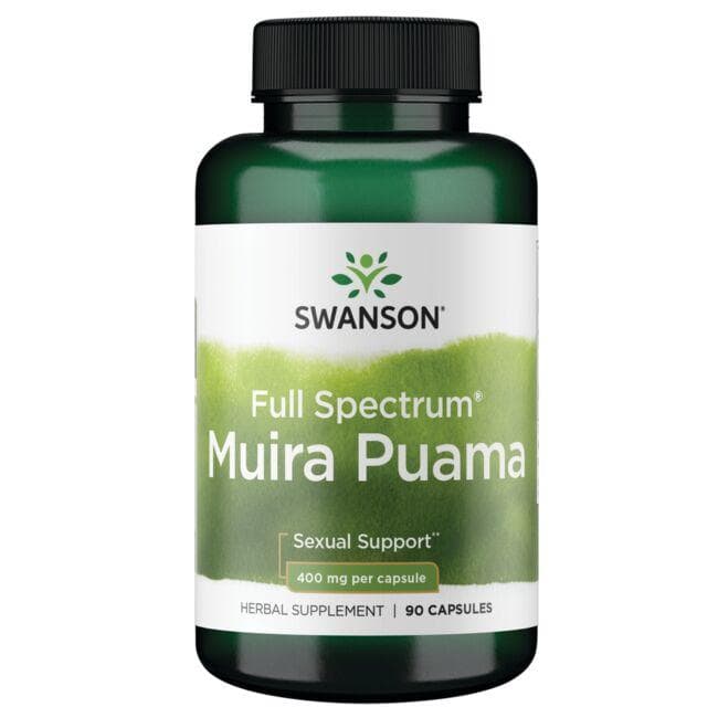 Muira Puama - Paprastasis geismis - 400 mg - N90 - Swanson