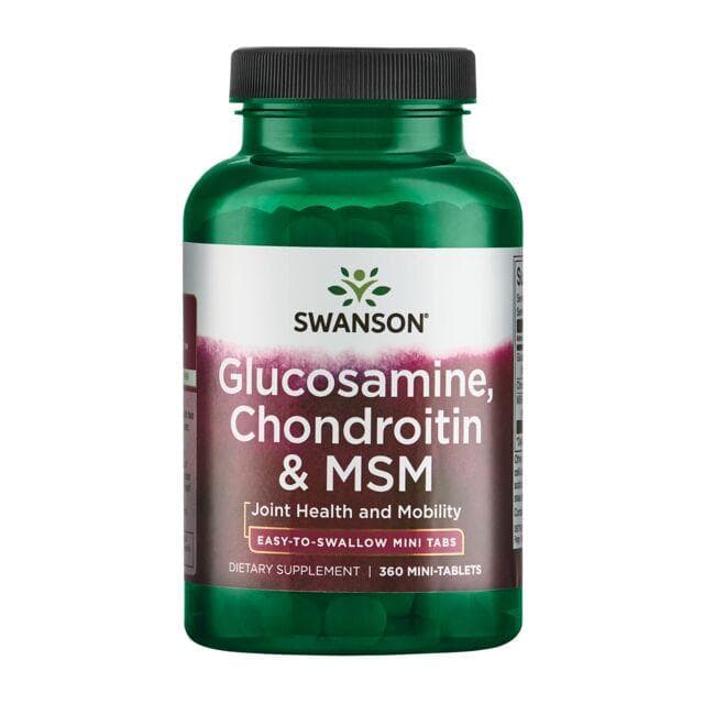 Glucosamine, Chondroitin & MSM - Mini Tabs - N360 - Swanson