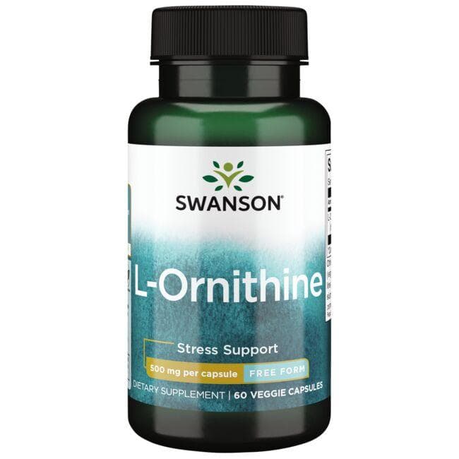 L-Ornithine - L-ornitinas - 500 mg - N60 - Swanson