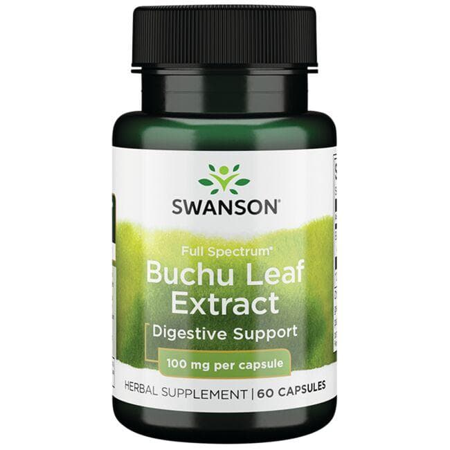 Buchu Leaf Extract - Beržalapė varnarūtė - 100 mg - N60 - Swanson