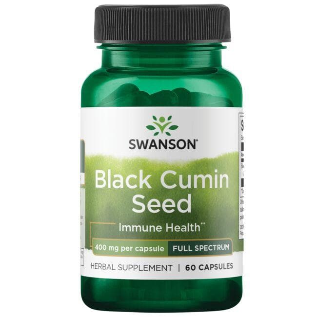 Black Cumin Seed - Kmynų sėklos - 400 mg - N60 - Swanson