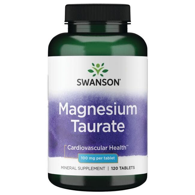 Magnesium Taurate - Magnio tauratas - 100 mg - N120 - Swanson