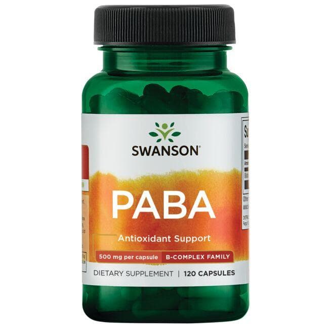 PABA - Antioksidantas - 500 mg - N120 - Swanson