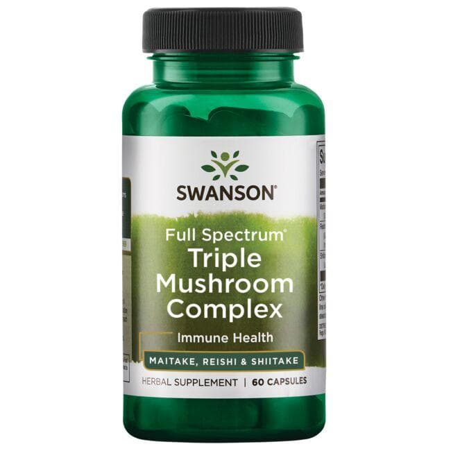 Triple Mushroom Complex - N60 - Swanson