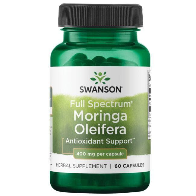 Moringa Oleifera - Aliejinė moringa -  400 mg - N60 - Swanson