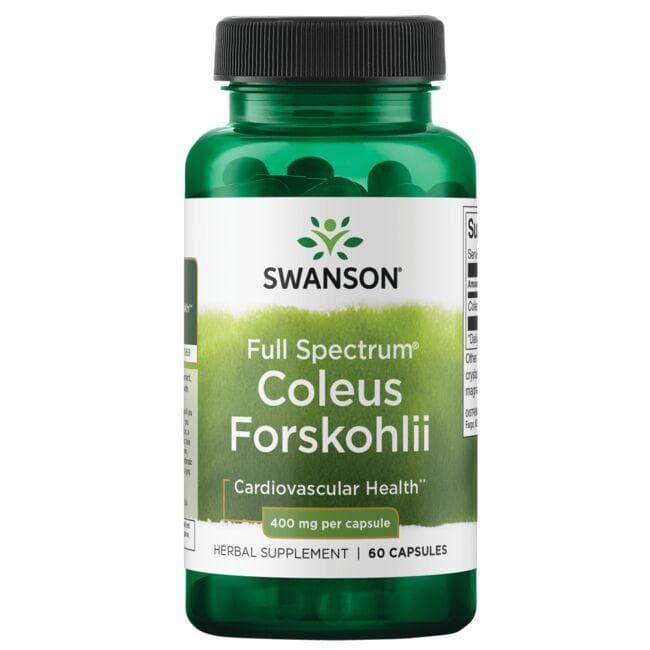 Coleus Forskohlii - 400 mg - N60 - Swanson