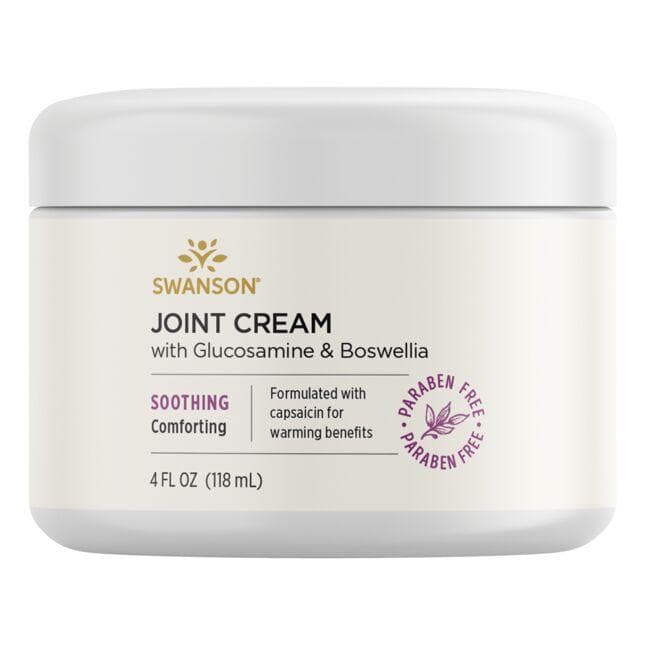 Joint Cream with Glucosamine & Boswellia - 118 ml - Sąnarių kremas su gliukozaminu ir bosvelija - Swanson - Vaistine1.lt