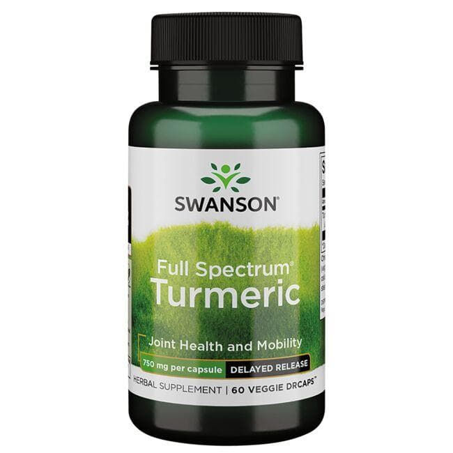 Turmeric - Ciberžolė - 750 mg - N60 - Swanson