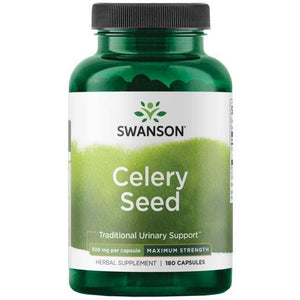 Celery Seed - 500 mg - N180 - Salierų sėklos - Swanson - Vaistine1.lt