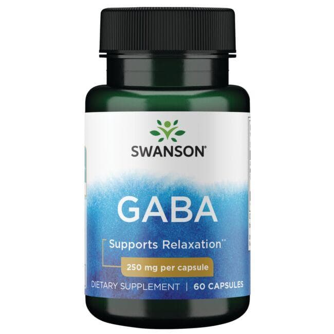 GABA - Stresui mažinti - 250 mg - N60 - Swanson