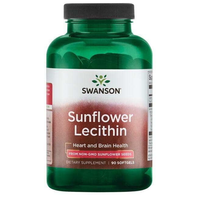 Sunflower Lecithin - Saulėgrąžų lecitinas be GMO - N90 - Swanson - Vaistine1.lt