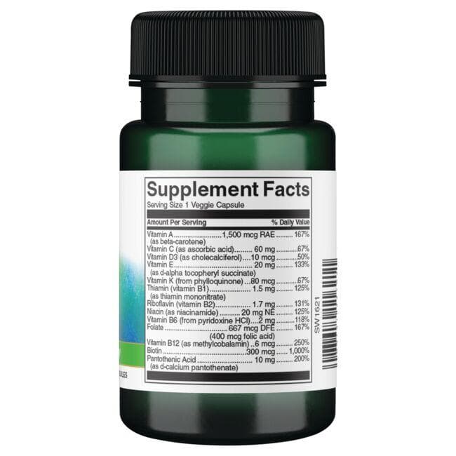 Mini Cap Multi - Multivitaminai - N30 - Swanson