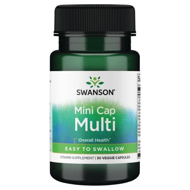 Mini Cap Multi - Multivitaminai - N30 - Swanson