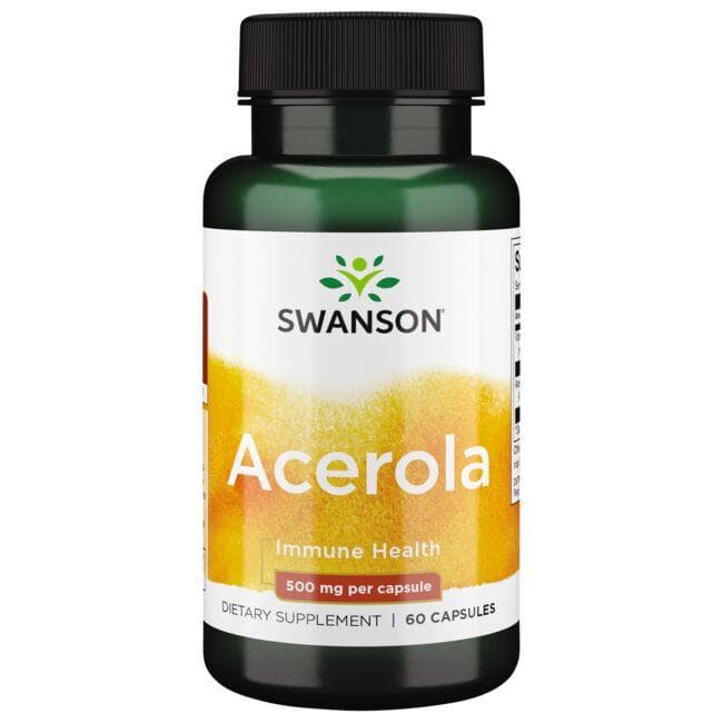 Acerola - 500 mg - N60 - Swanson - Vaistine1.lt