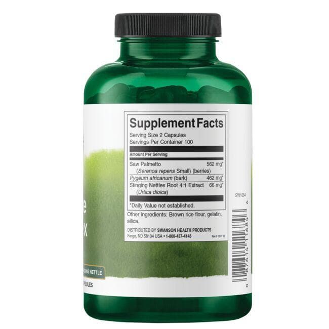 Herbal Prostate Complex - Žolelių kompleksas prostatai - N200 - Swanson - Vaistine1.lt
