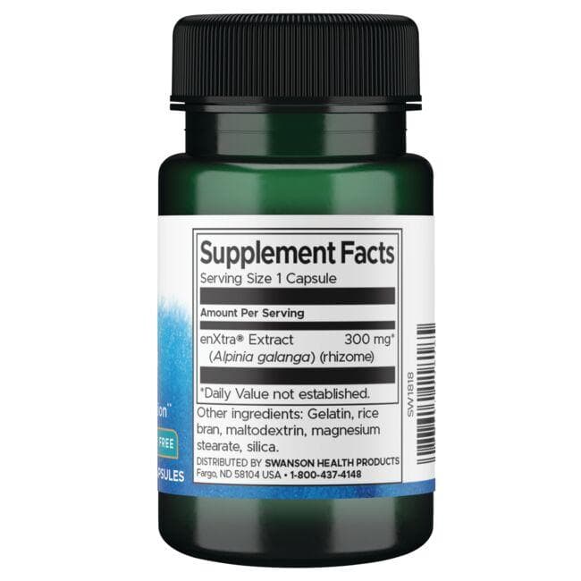 Focused Attention Alpinia Galanga - be kofeino - 300 mg - N30 - Swanson