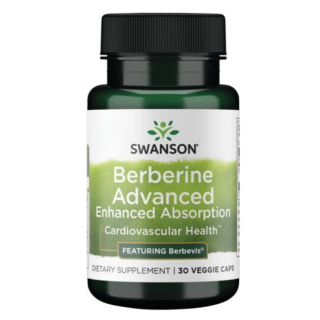 Berberine Advanced - Padidinto įsisavinimo - N30 - Berberinas - Swanson - Vaistine1.lt