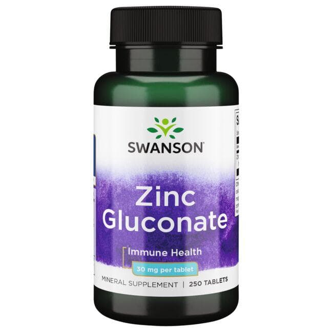 Zinc Gluconate - Cinkas - 30 mg - N250 - Swanson